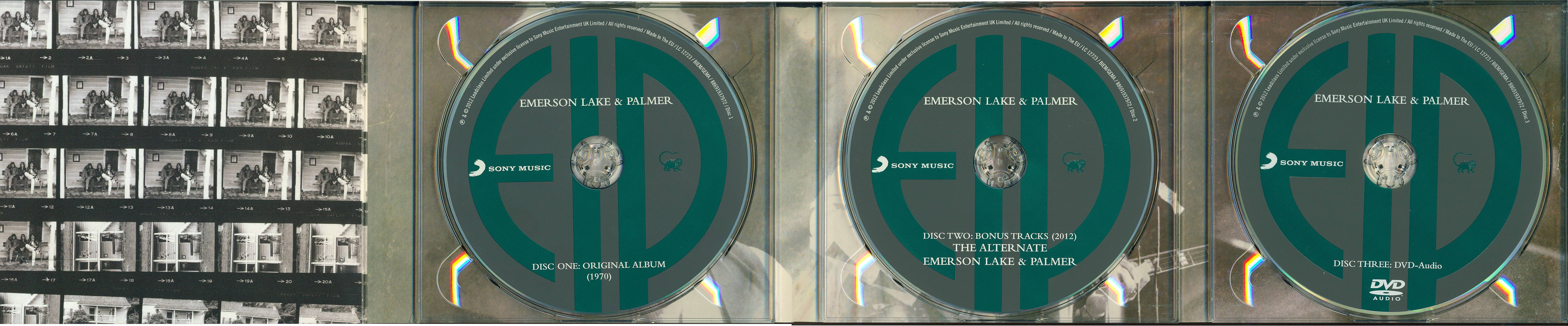 Emerson, Lake and Palmer Emerson, Lake and Palmer 2cd [digibox in]